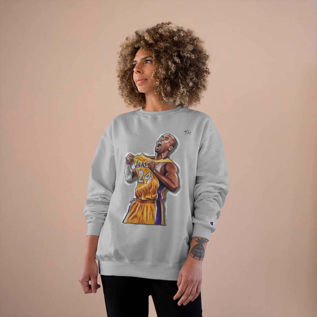 MAMBA - Champion Crewneck - Tommy Manning Art