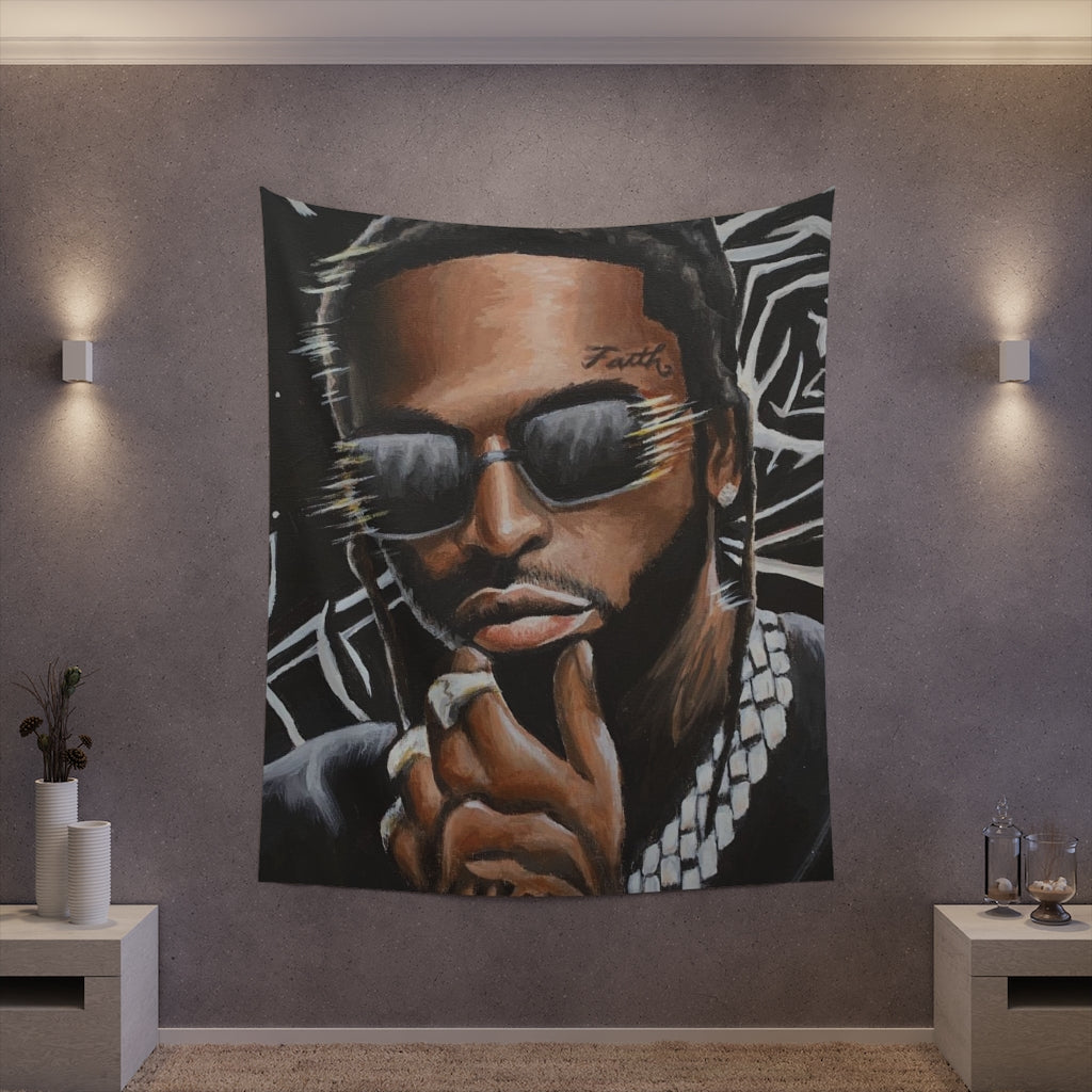 PXP SMOKE - Tapestry - Tommy Manning Art