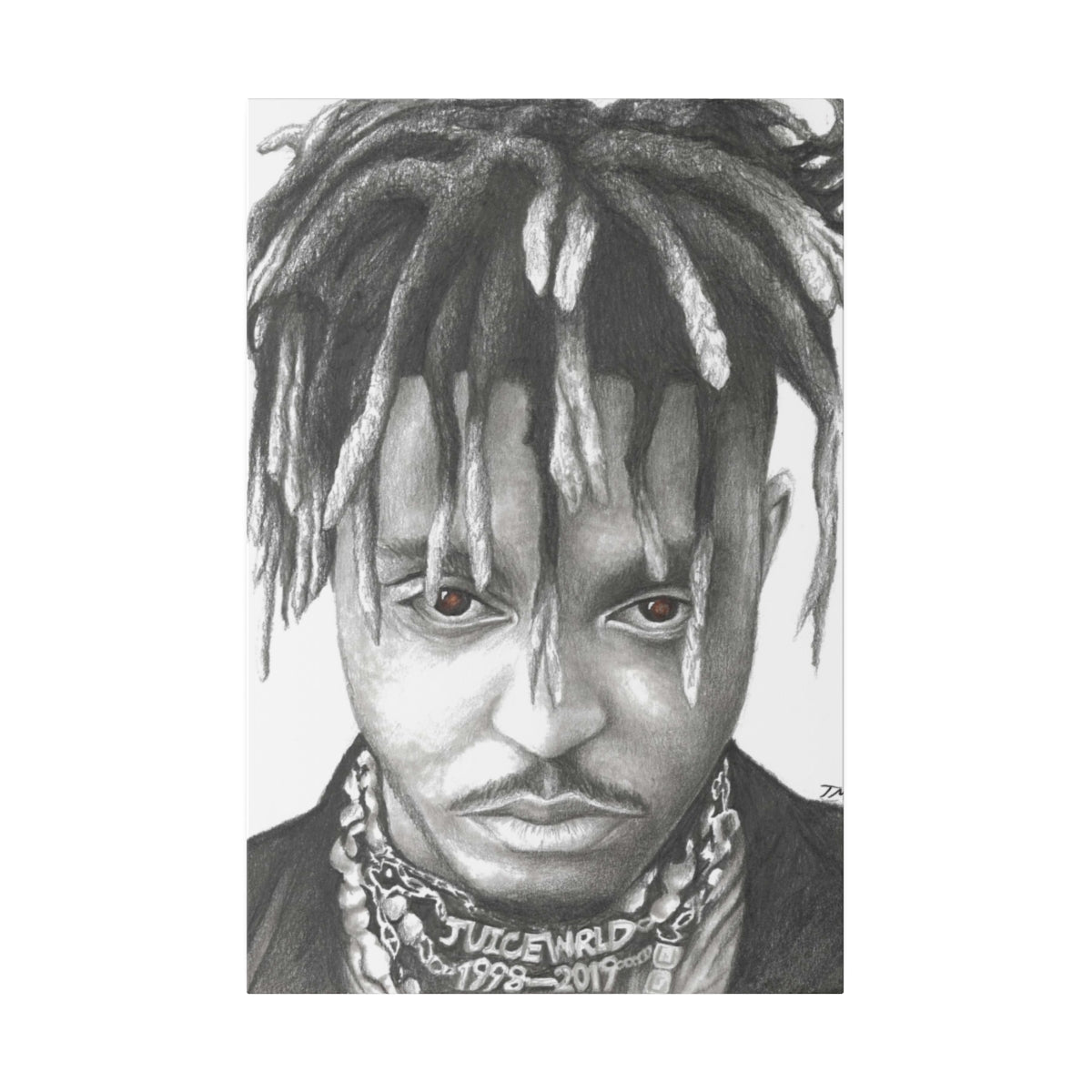 Juice Wrld Tribute - Canvas - Tommy Manning Art