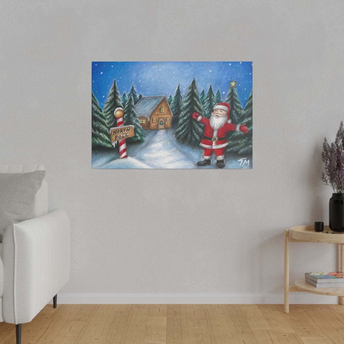 North Pole - Canvas - Tommy Manning Art