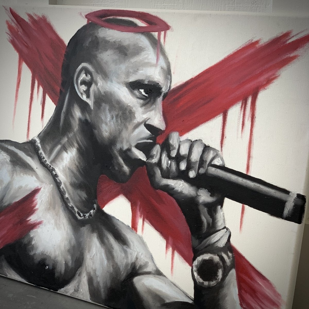 DMX - Original Painting - Tommy Manning Art