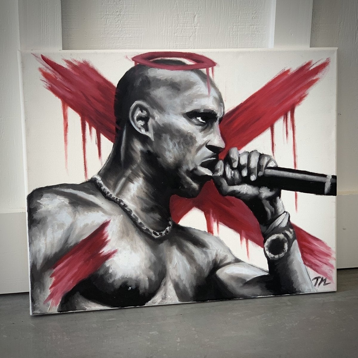 DMX - Original Painting - Tommy Manning Art