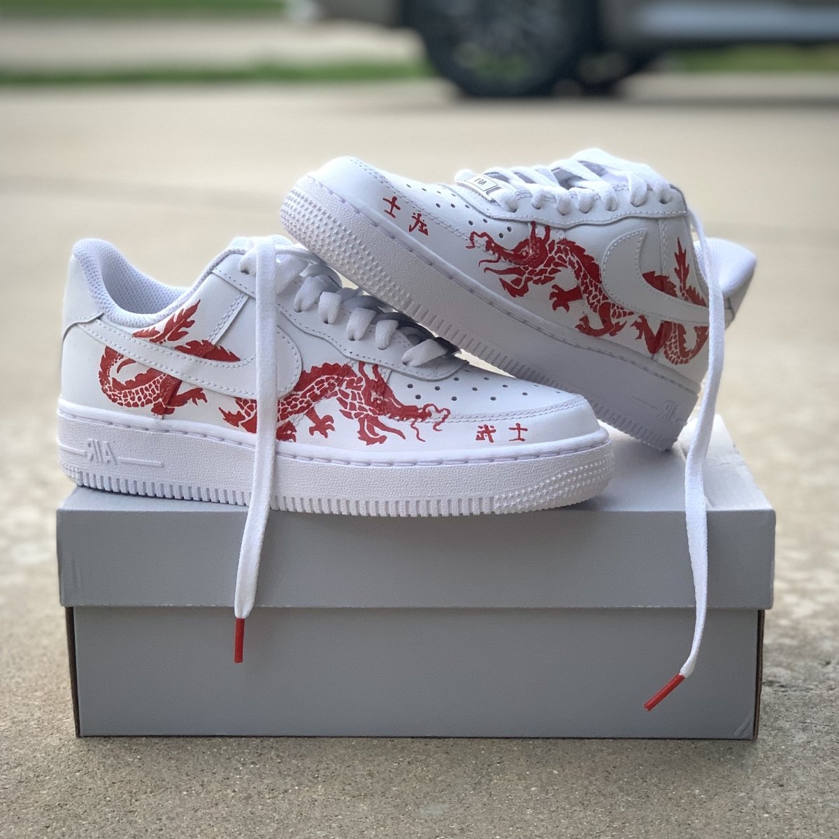 Dragon - AF1's - Tommy Manning Art