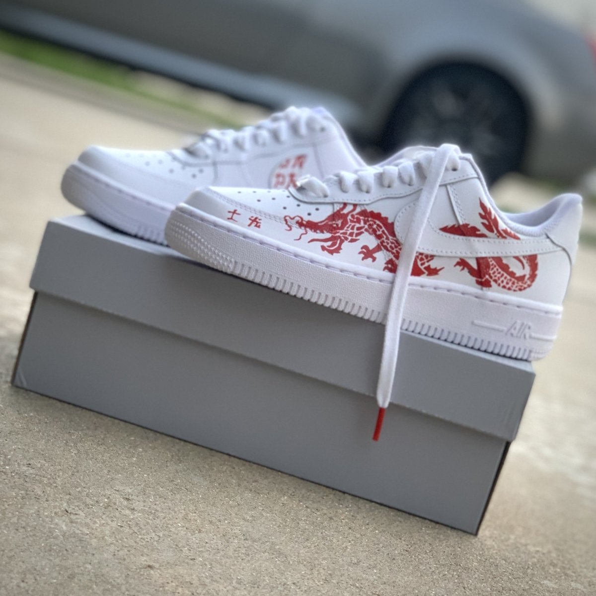 Dragon - AF1's - Tommy Manning Art