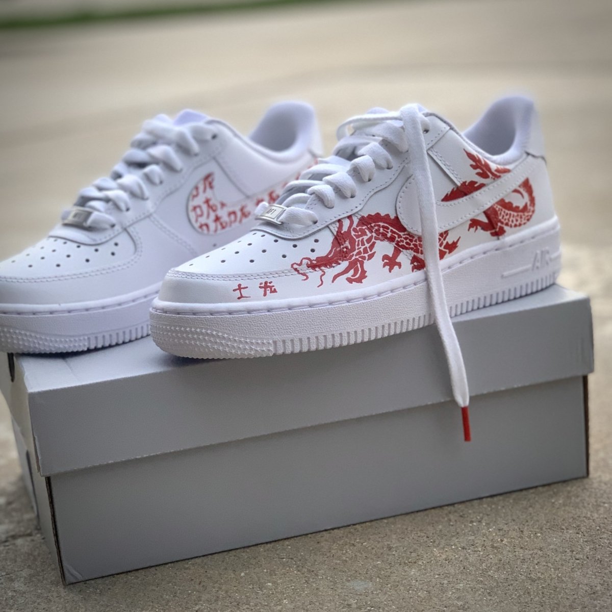 Dragon - AF1's - Tommy Manning Art