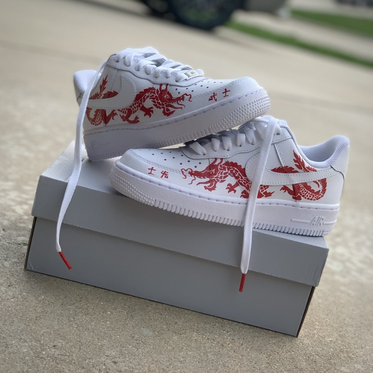 Dragon - AF1's - Tommy Manning Art
