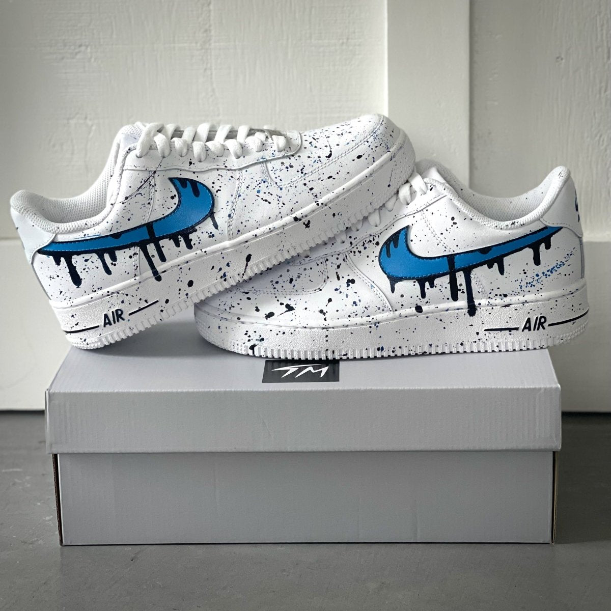 Drip Speckle - AF1's - Tommy Manning Art