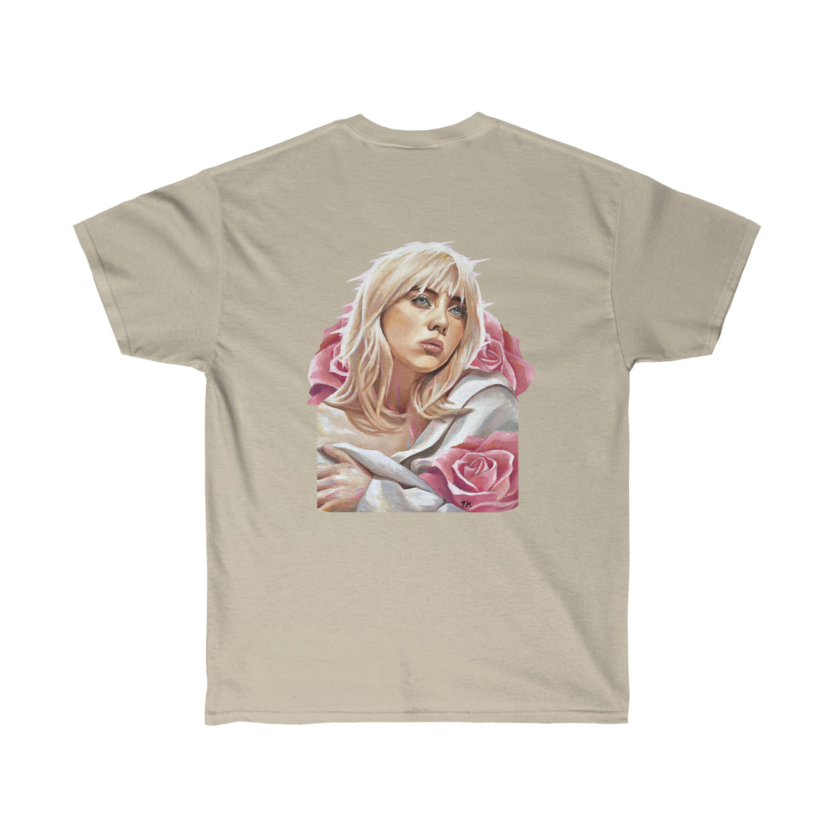 Billie Eilish - T-Shirt (Double Sided) - Tommy Manning Art