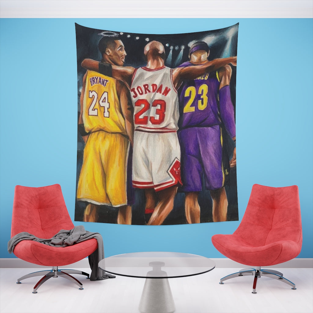 LEGENDS - Tapestry - Tommy Manning Art