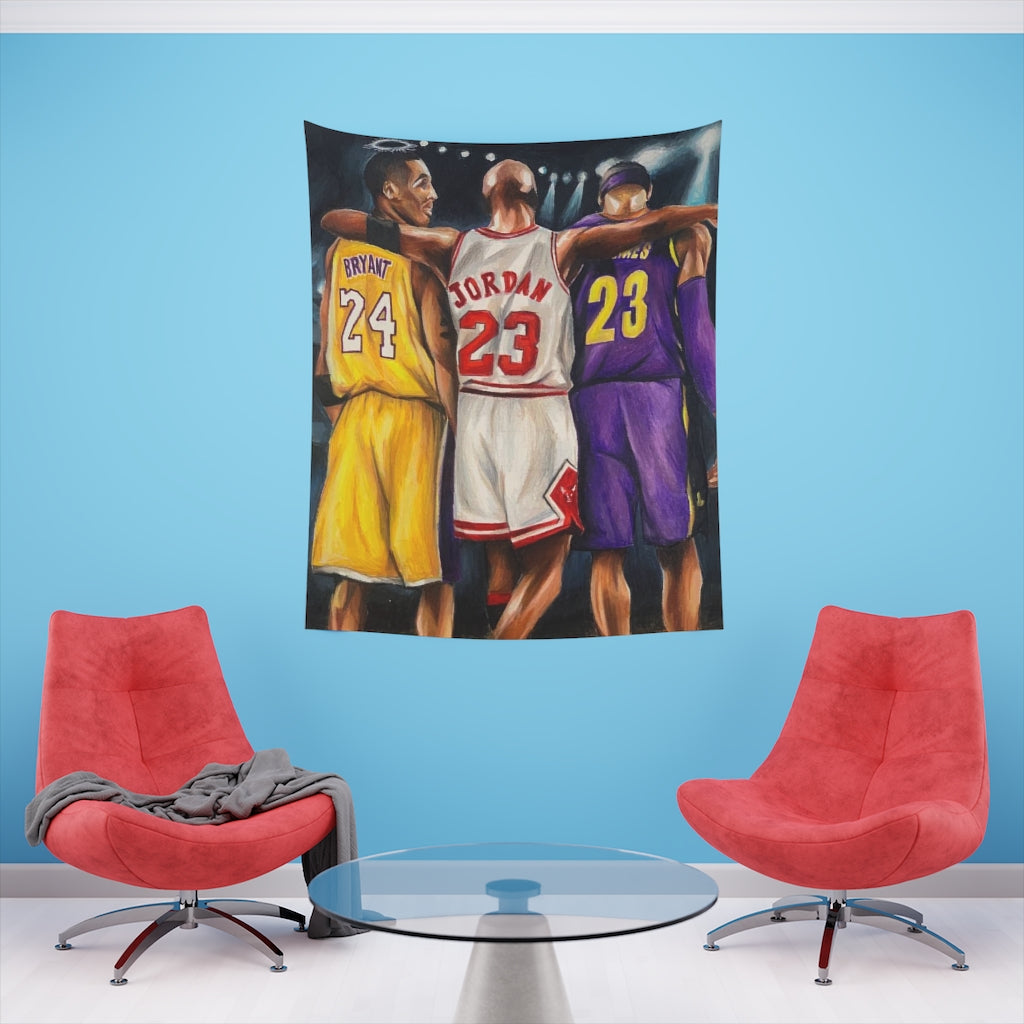 LEGENDS - Tapestry - Tommy Manning Art
