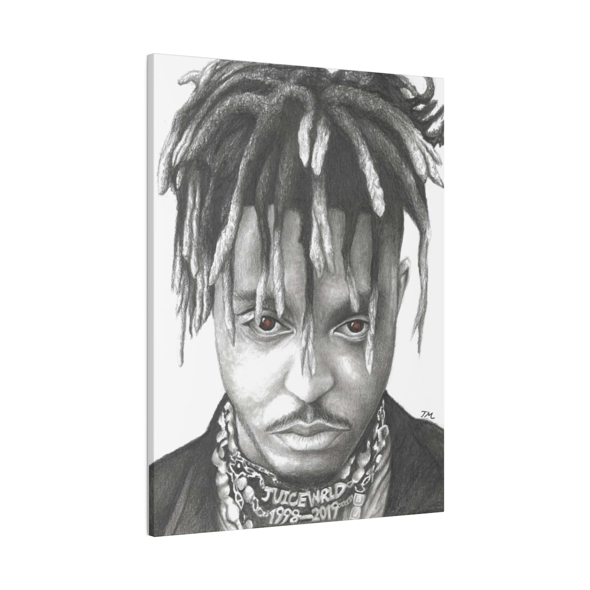 Juice Wrld Tribute - Canvas - Tommy Manning Art