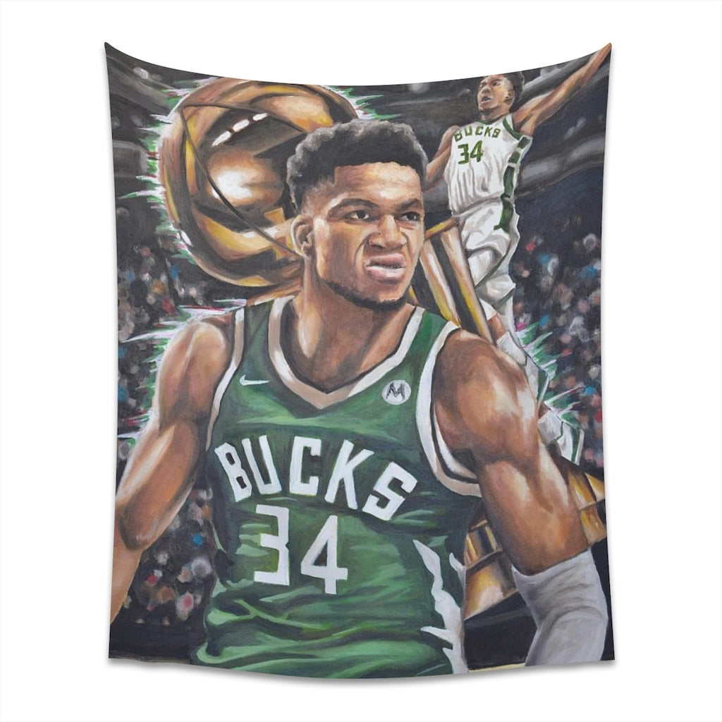GIXNNIS - Tapestry - Tommy Manning Art