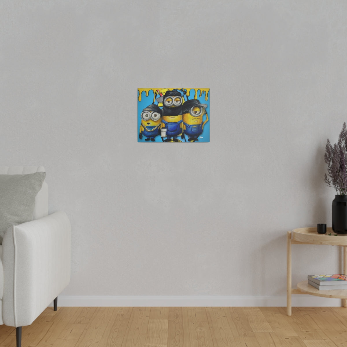 RICH MINION - Canvas - Tommy Manning Art