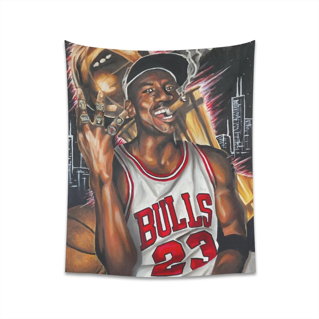 G.O.A.T - Tapestry - Tommy Manning Art