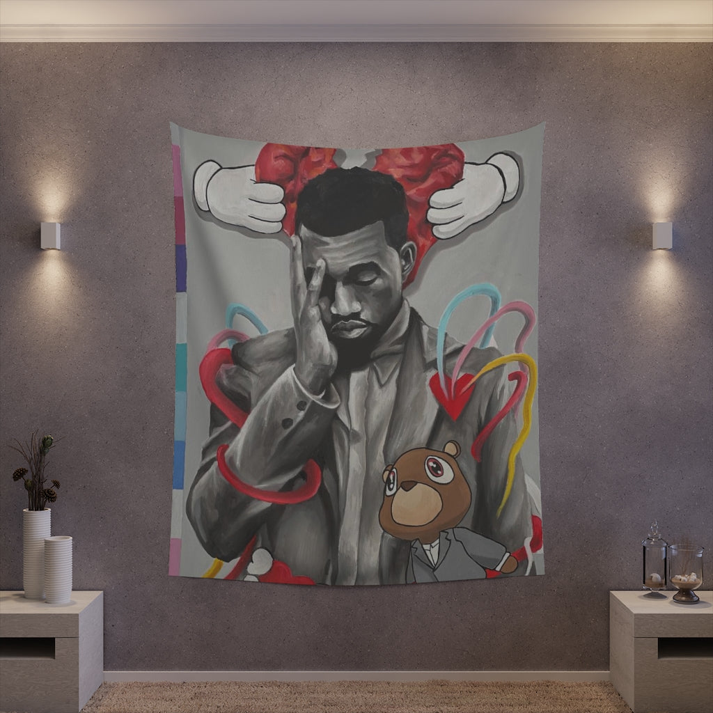Heartless - Tapestry - Tommy Manning Art
