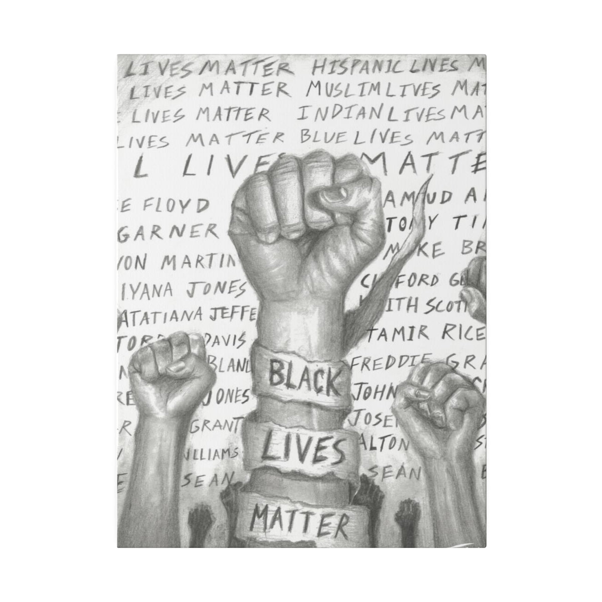 BLM - Canvas - Tommy Manning Art