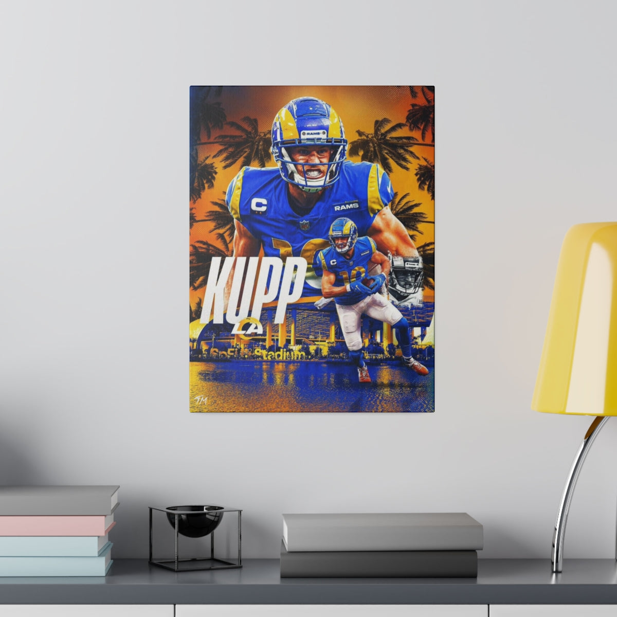 Cooper Kupp - Canvas - Tommy Manning Art