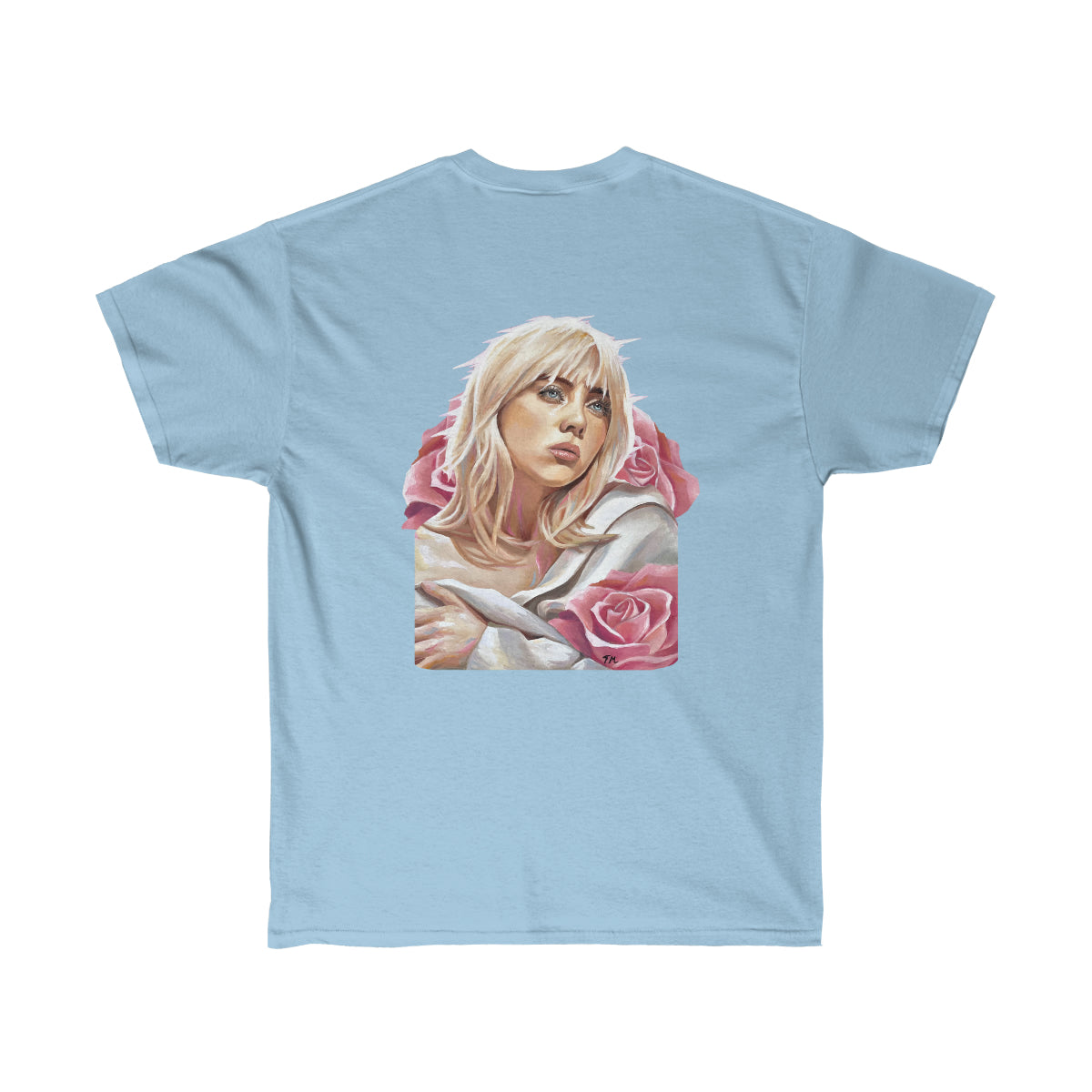 Billie Eilish - T-Shirt (Double Sided) - Tommy Manning Art