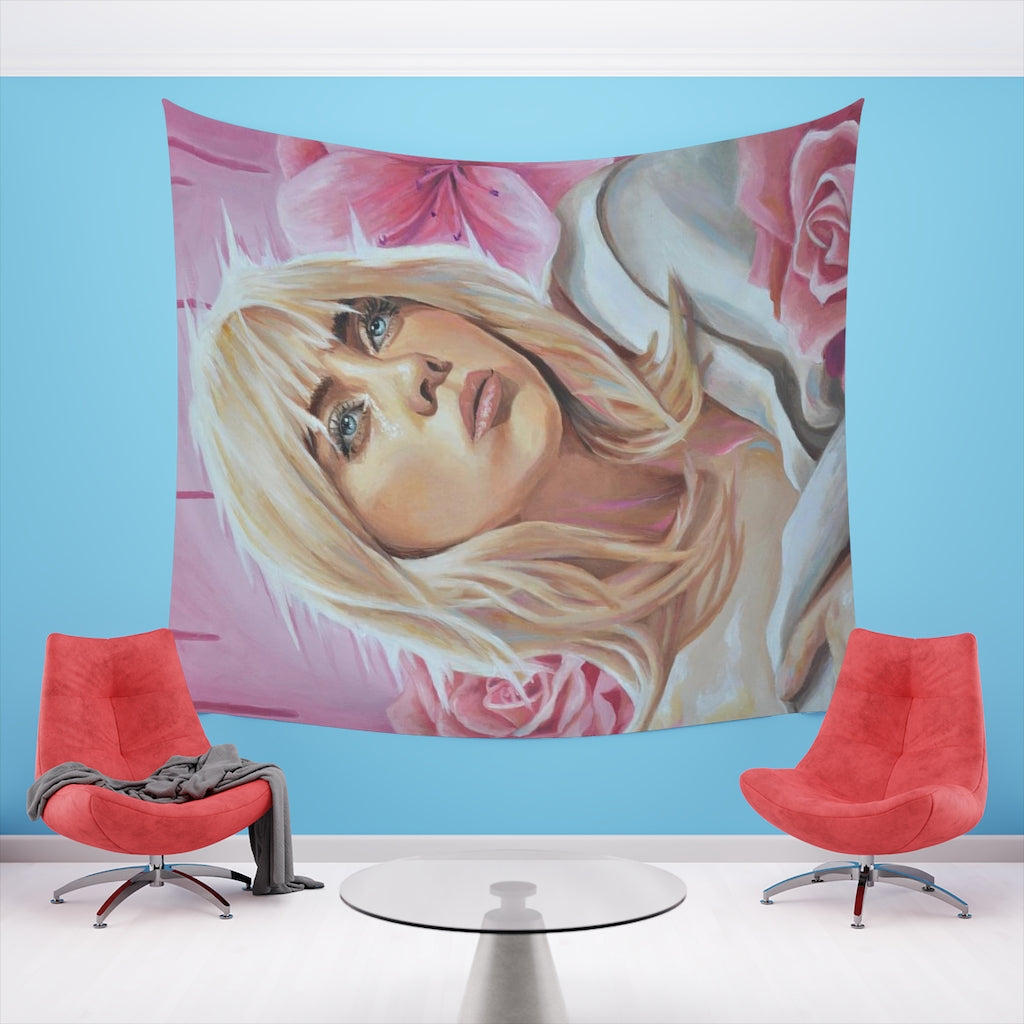 BILLIE - Tapestry - Tommy Manning Art