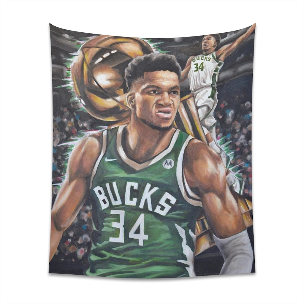 GIXNNIS - Tapestry - Tommy Manning Art