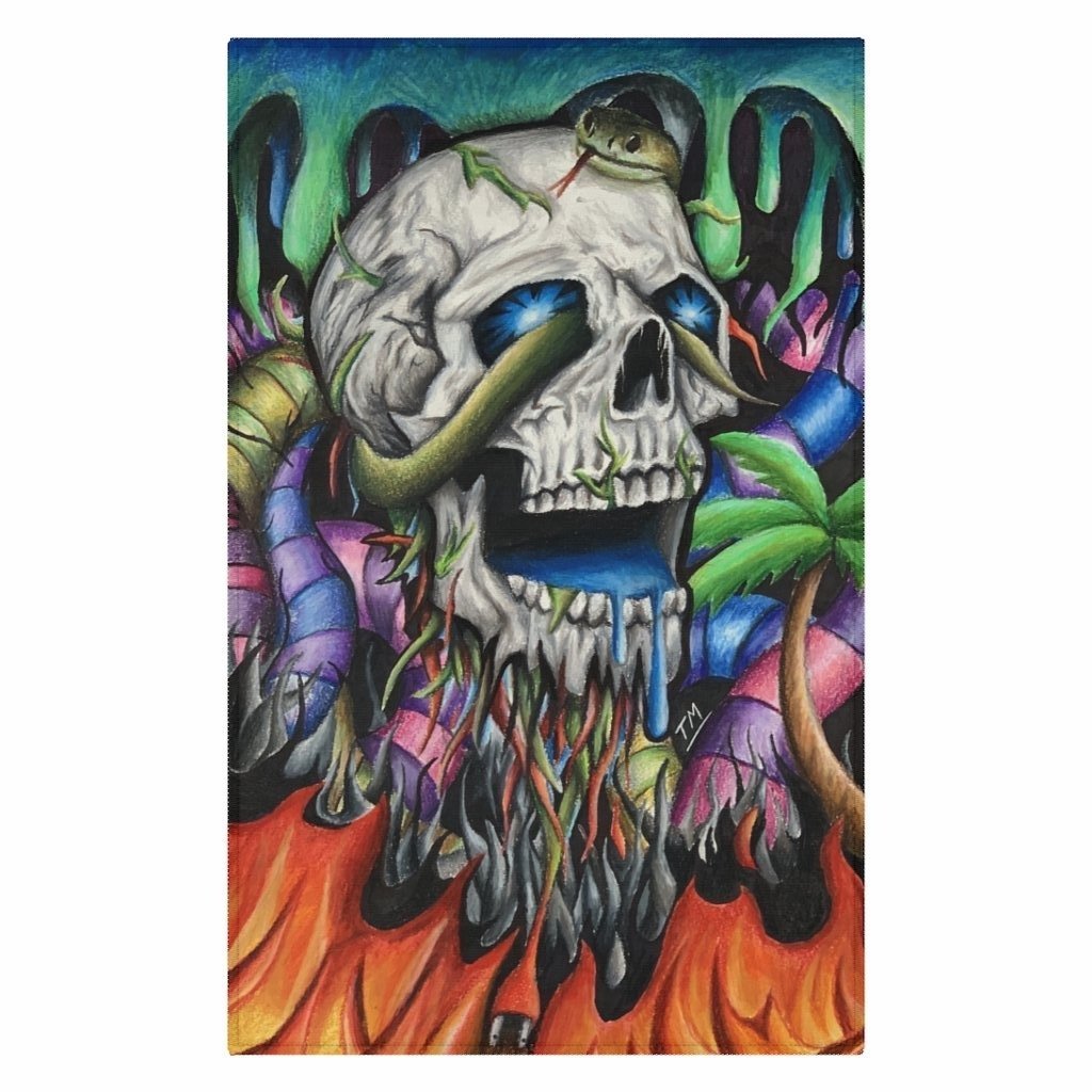 EGO DEATH - LIMITED RUG - Tommy Manning Art