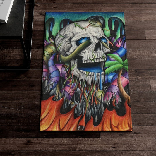 EGO DEATH - LIMITED RUG - Tommy Manning Art