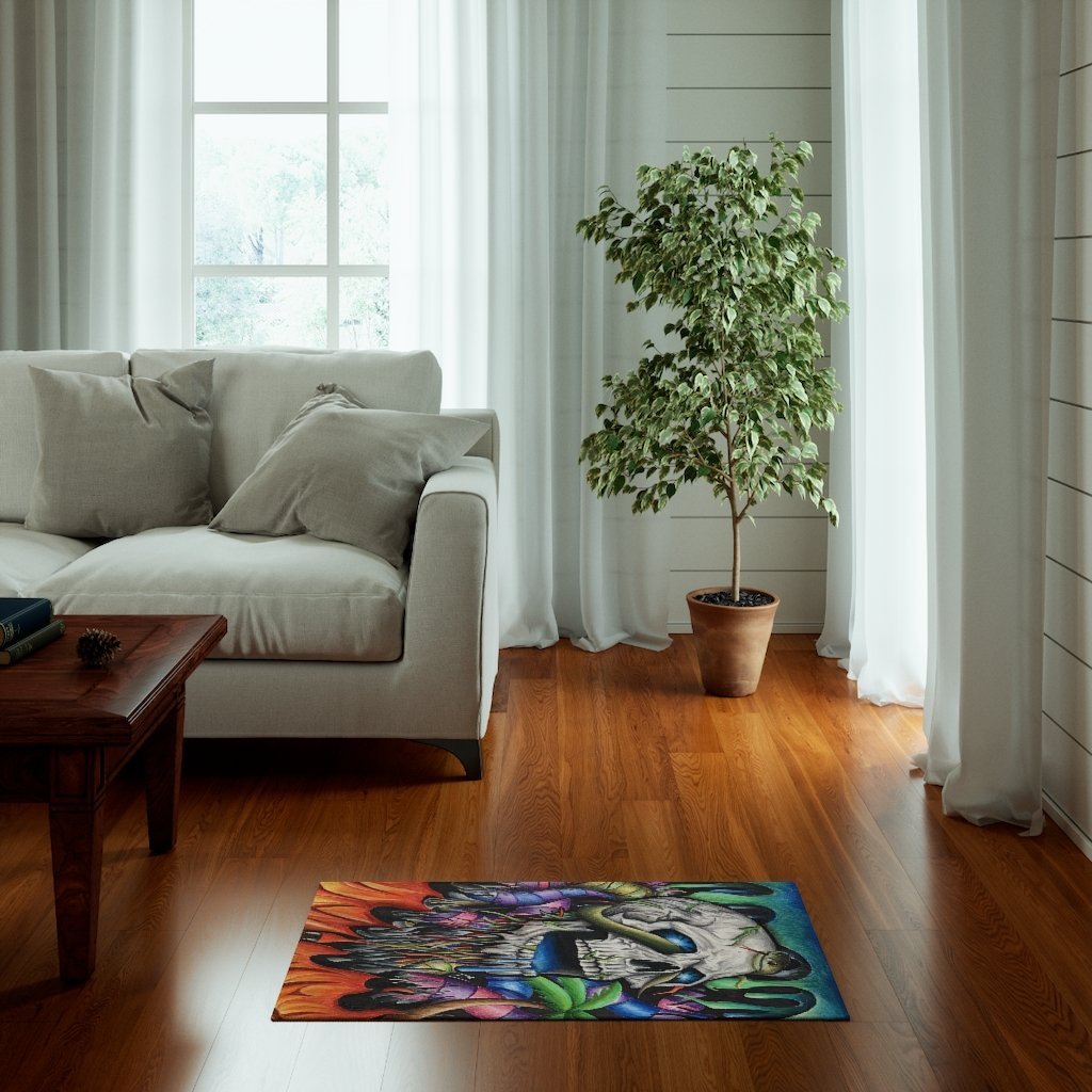 EGO DEATH - LIMITED RUG - Tommy Manning Art