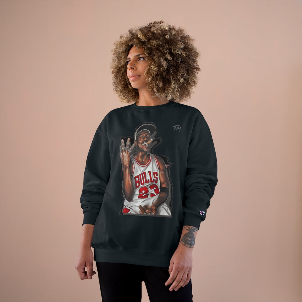 G.O.A.T - Champion Crewneck - Tommy Manning Art