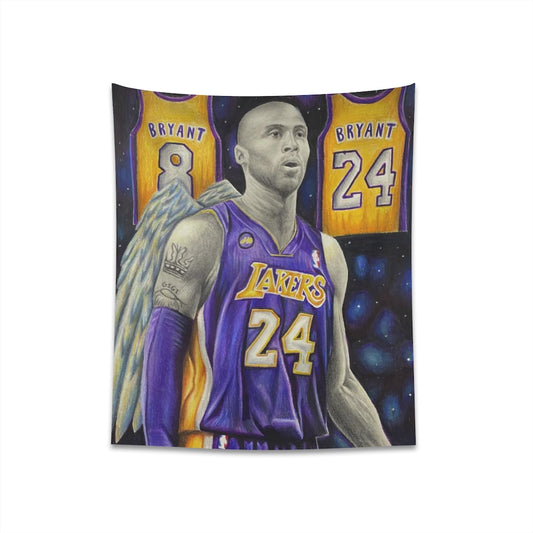 KXBE ANGEL - Tapestry - Tommy Manning Art