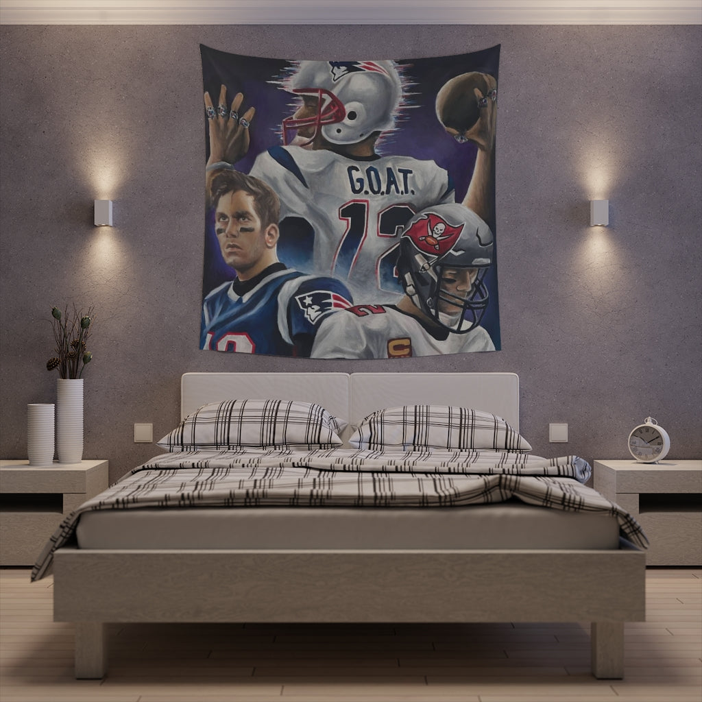 G.O.A.T - Tapestry - Tommy Manning Art
