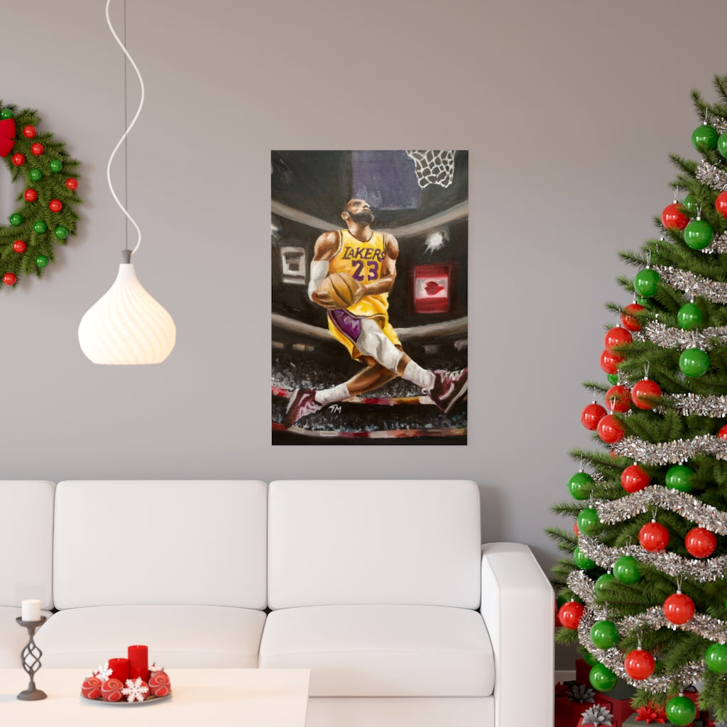 BRON DUNK - Fine Art Print - Tommy Manning Art