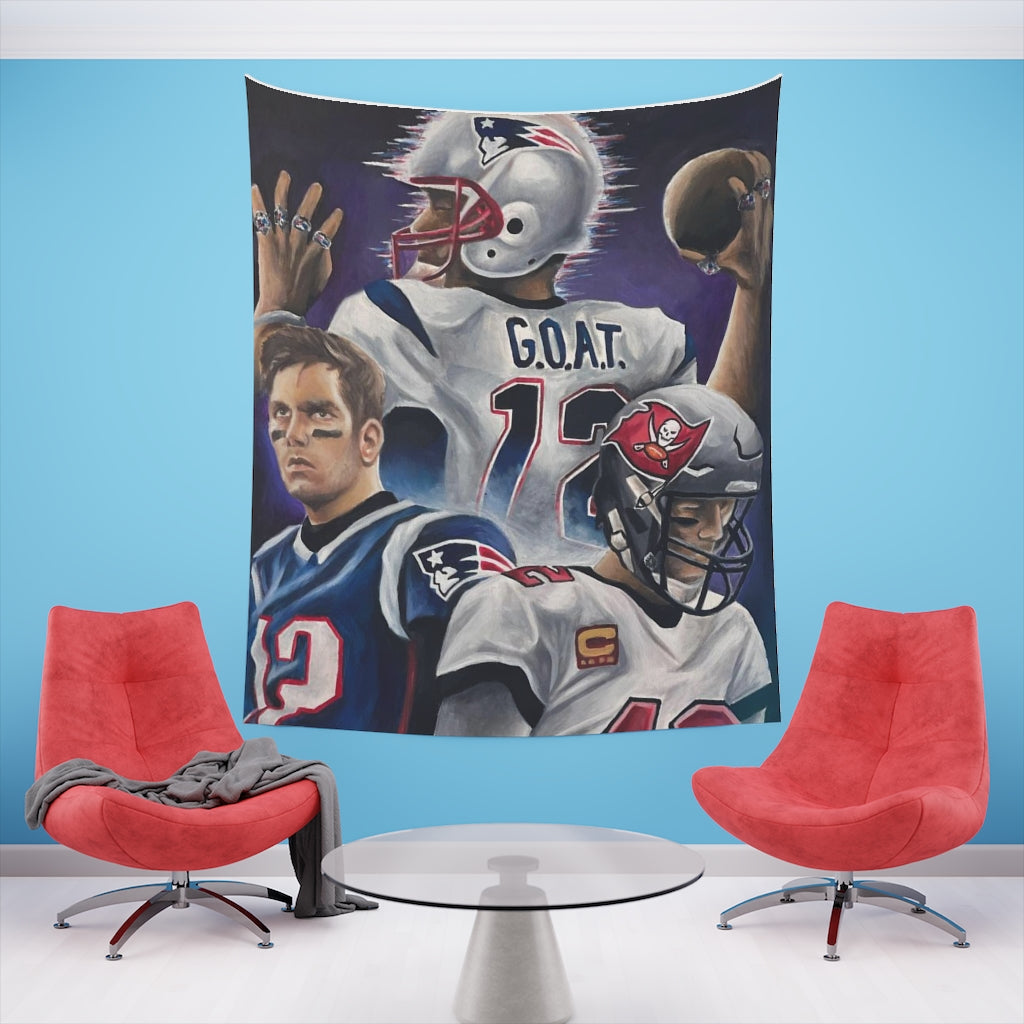 G.O.A.T - Tapestry - Tommy Manning Art