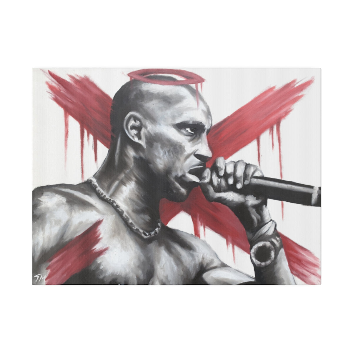 DMX - Canvas - Tommy Manning Art