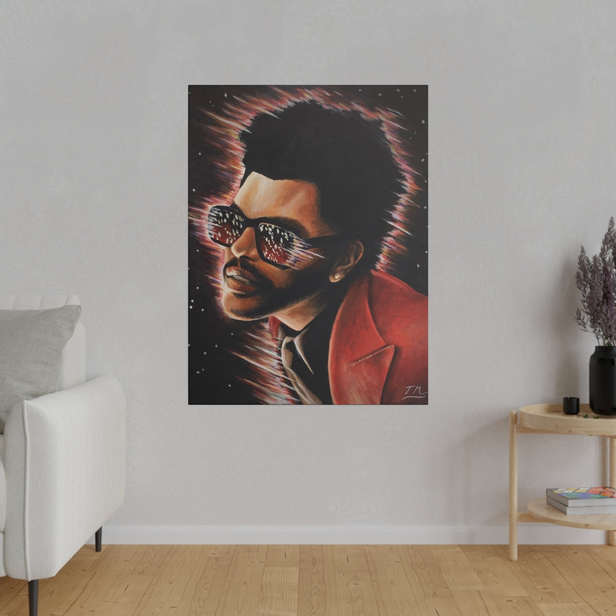 WEEKND - Canvas - Tommy Manning Art