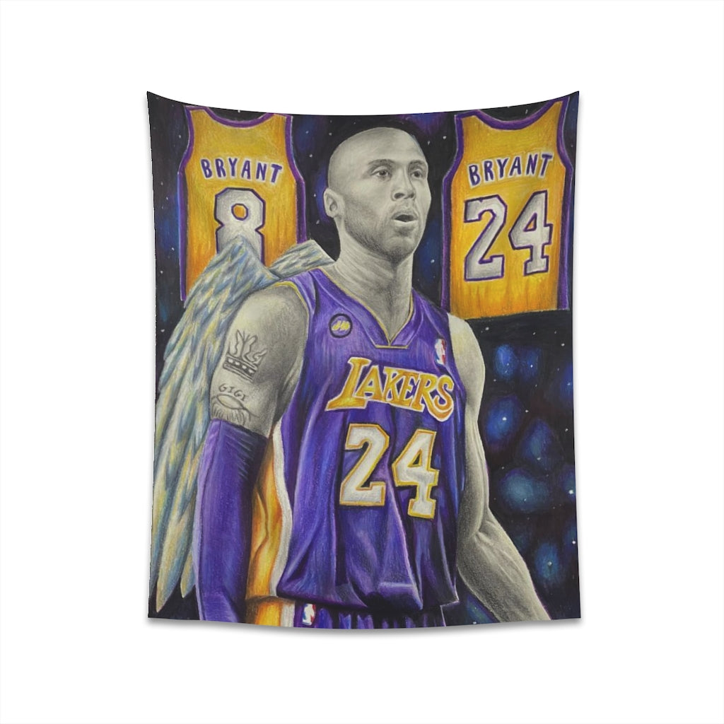 KXBE ANGEL - Tapestry - Tommy Manning Art