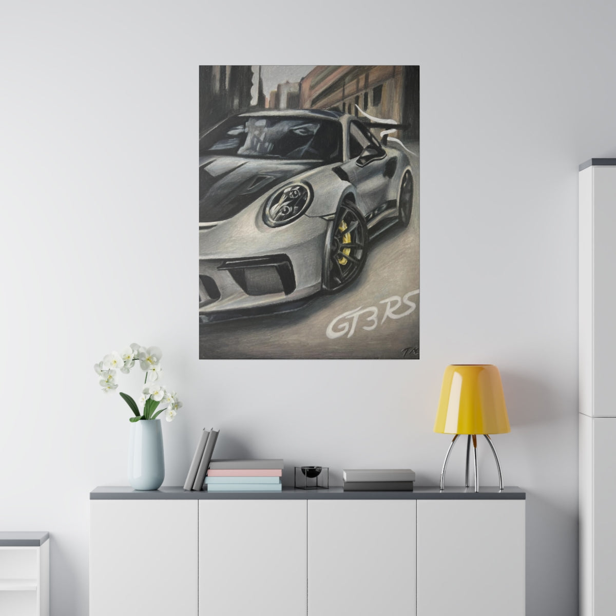 PORSCHE GT3 - Canvas - Tommy Manning Art