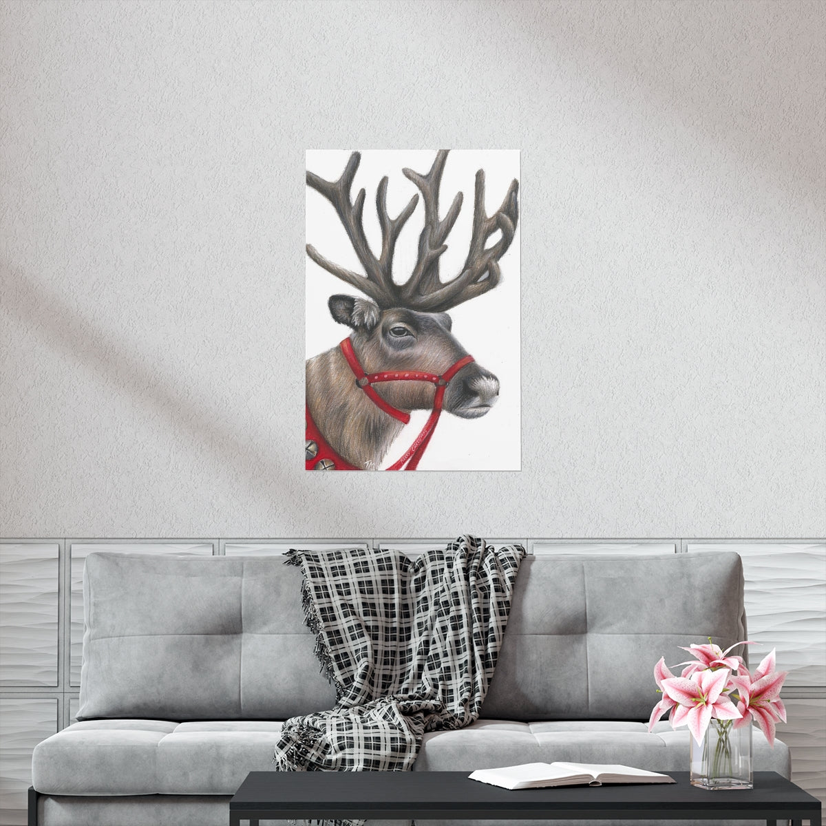 Reindeer - Fine Art Print - Tommy Manning Art