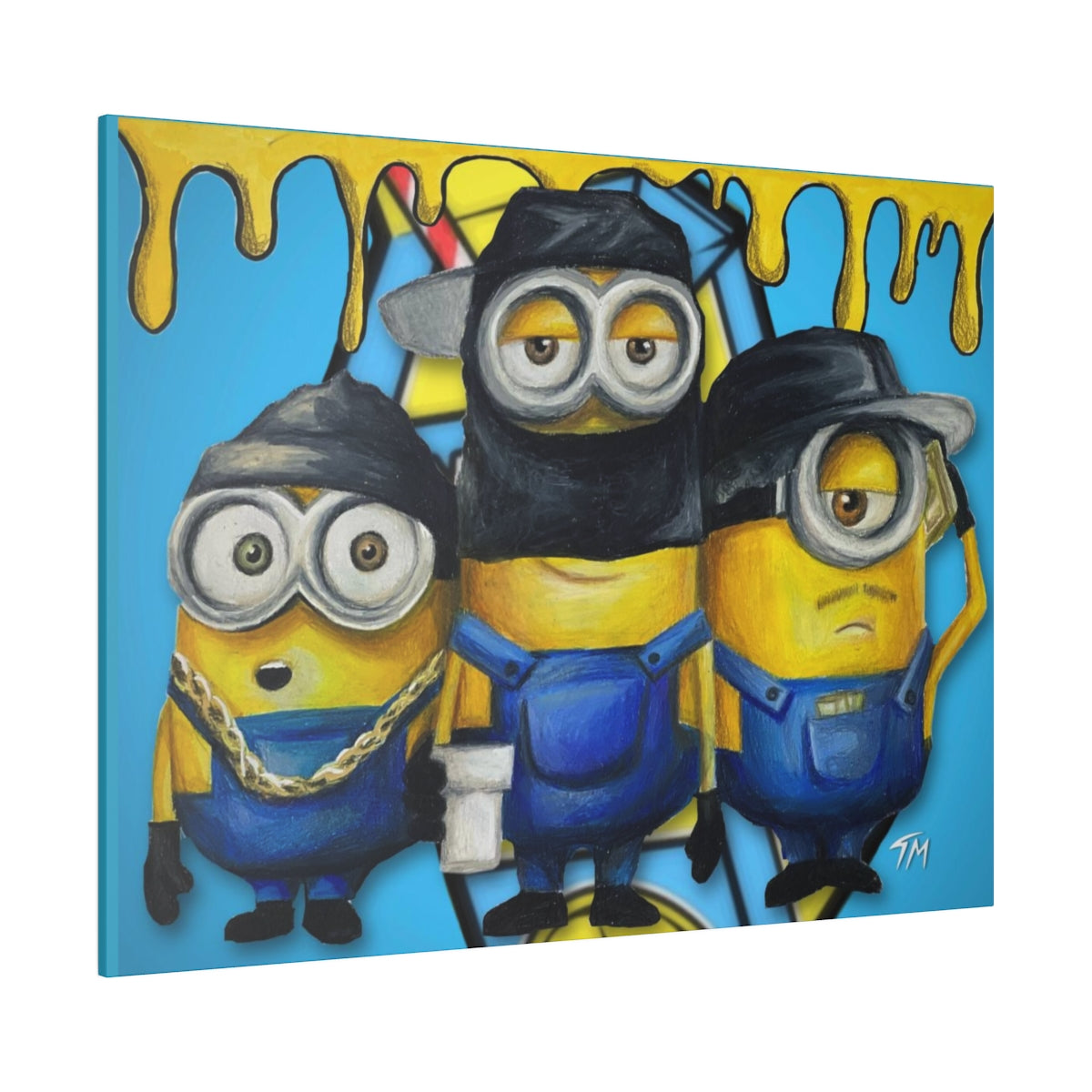 RICH MINION - Canvas - Tommy Manning Art