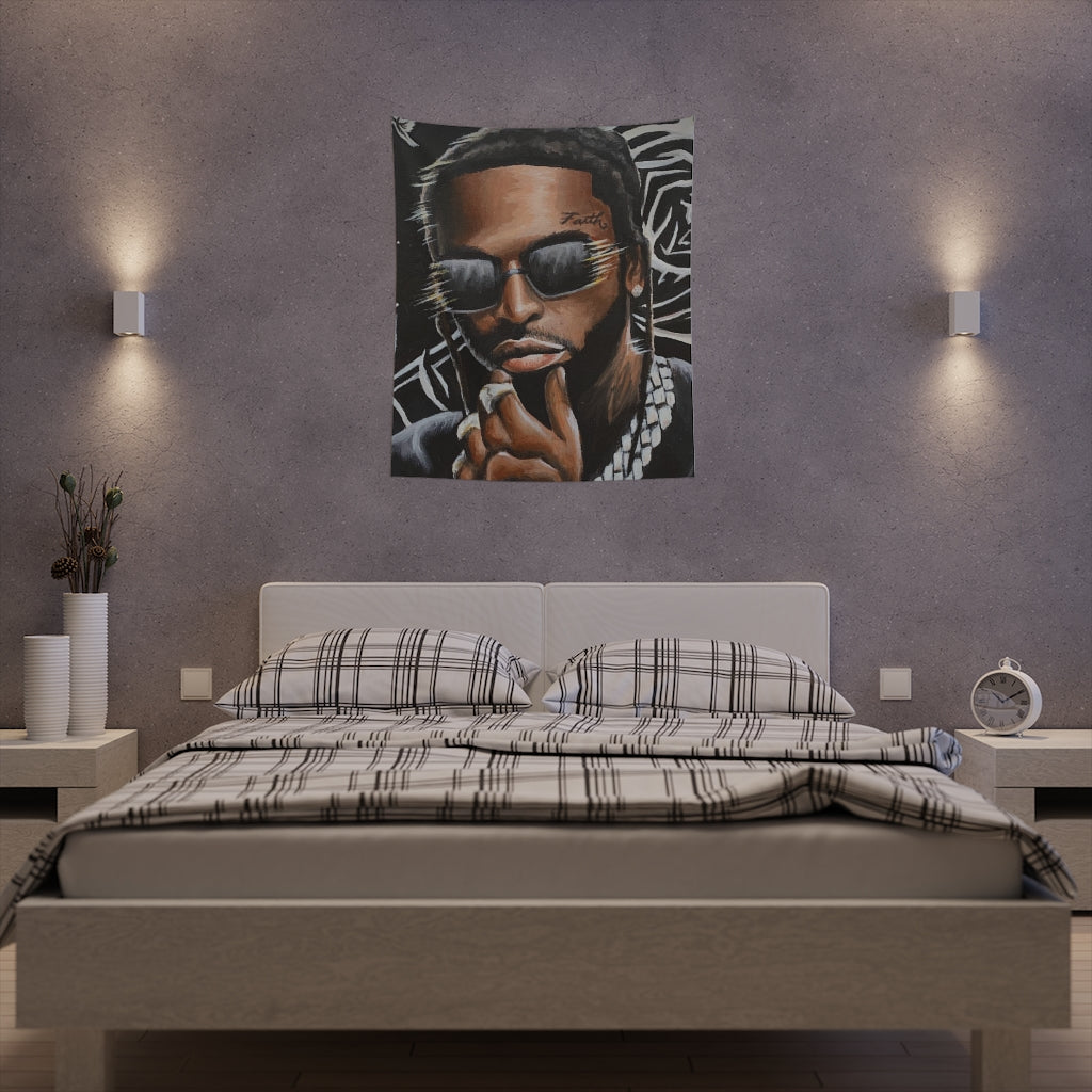 PXP SMOKE - Tapestry - Tommy Manning Art