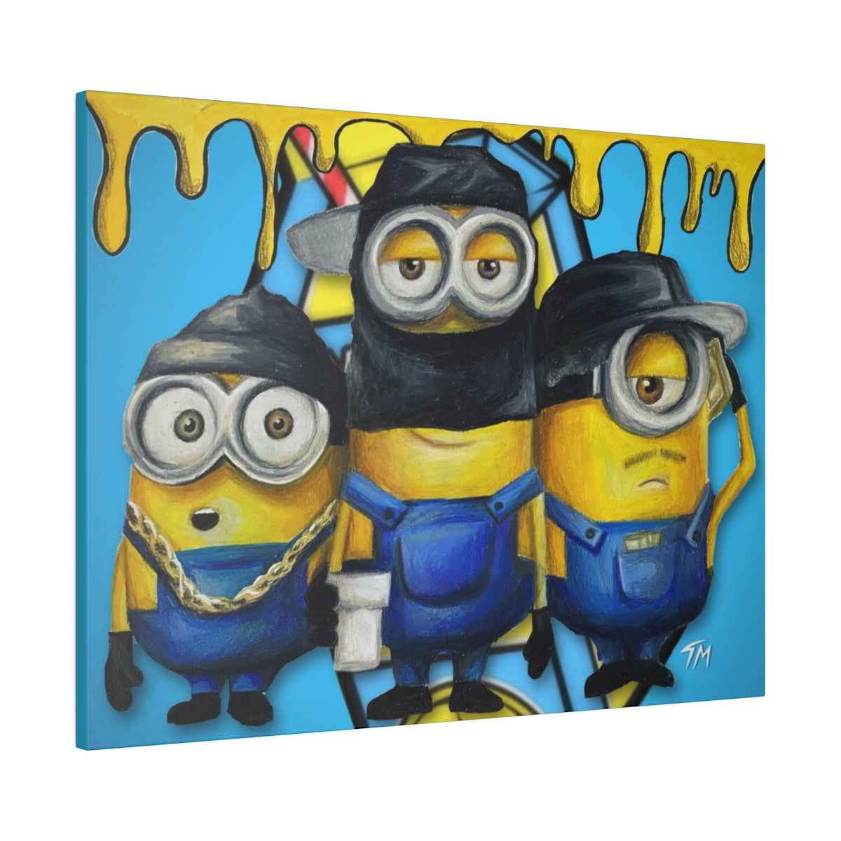 RICH MINION - Canvas - Tommy Manning Art