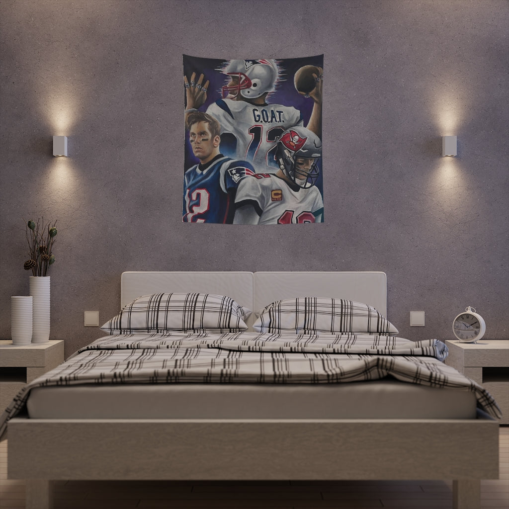 G.O.A.T - Tapestry - Tommy Manning Art