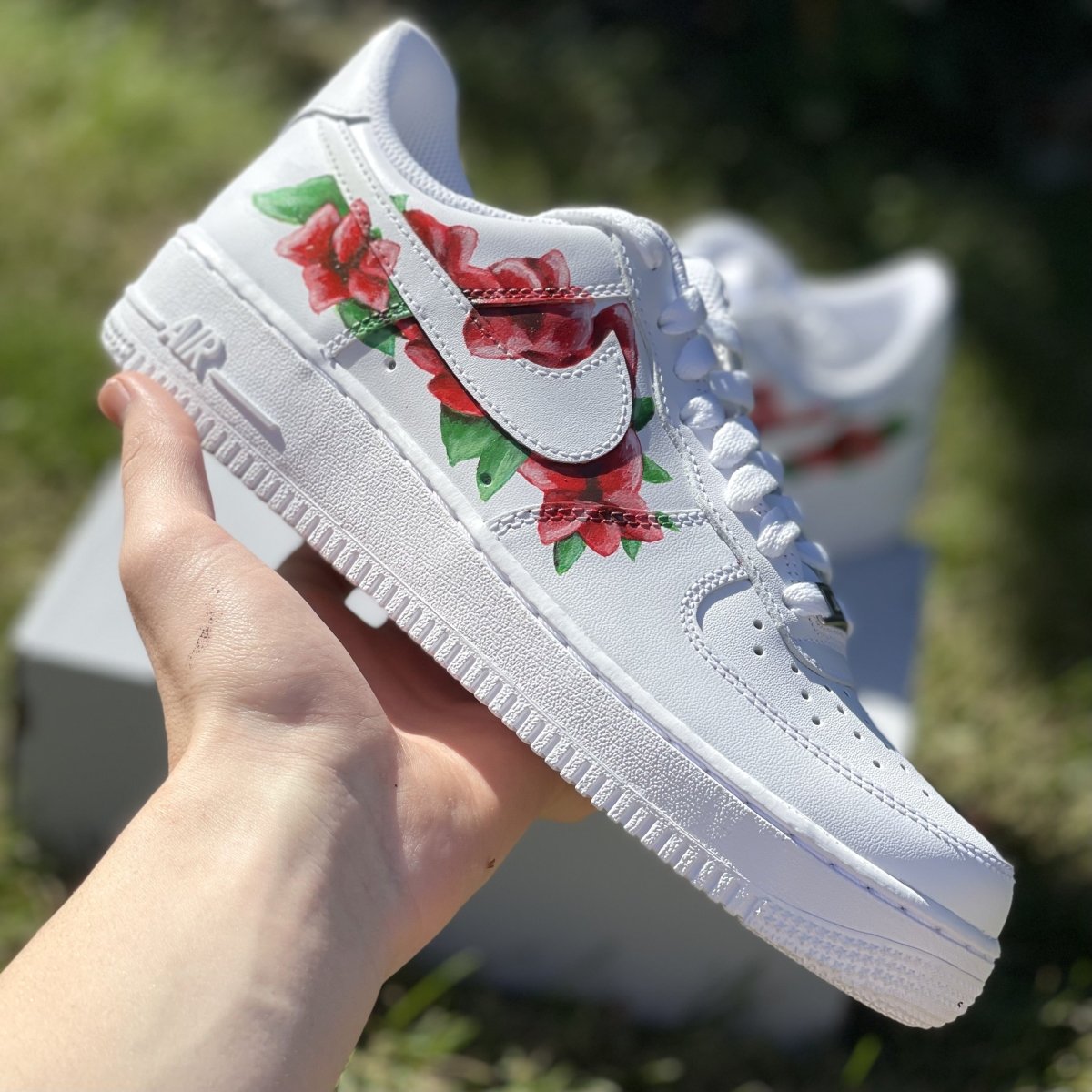 Flower - AF1's - Tommy Manning Art