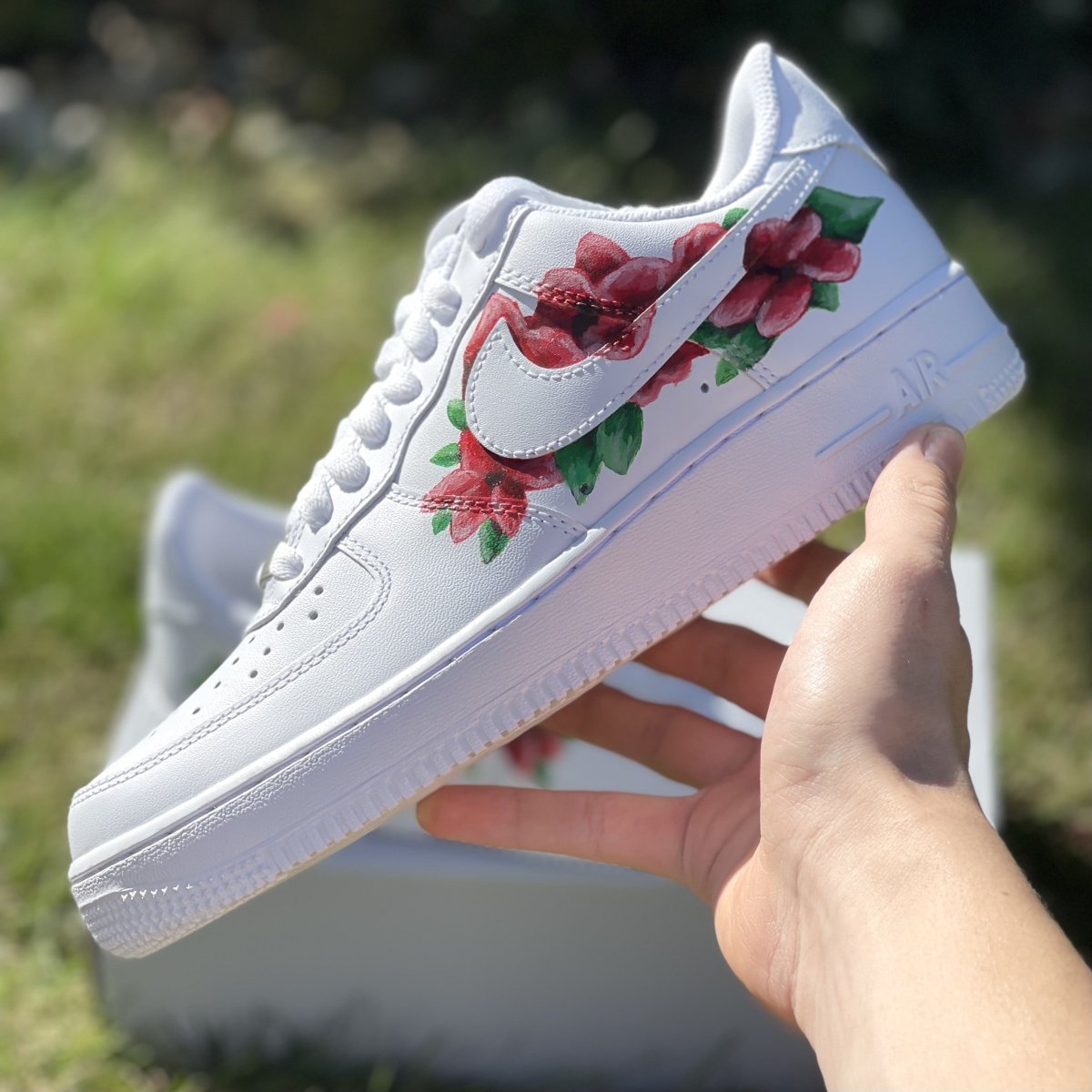 Flower - AF1's - Tommy Manning Art