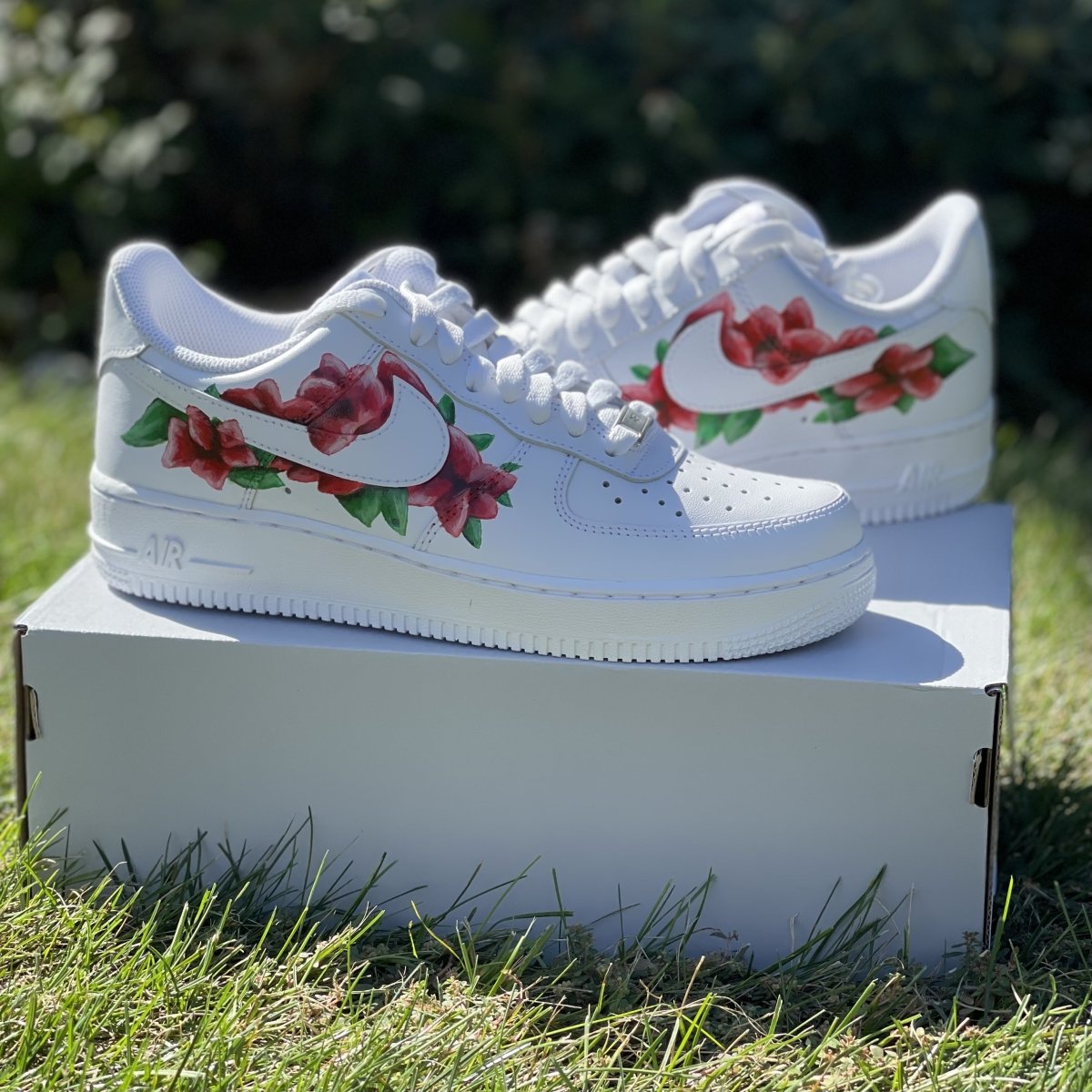Flower - AF1's - Tommy Manning Art