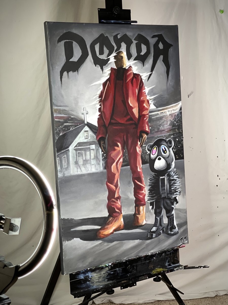 Kxnye DXNDA - Original Painting - Tommy Manning Art