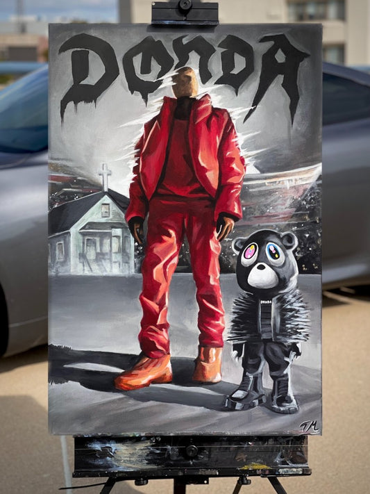Kxnye DXNDA - Original Painting - Tommy Manning Art