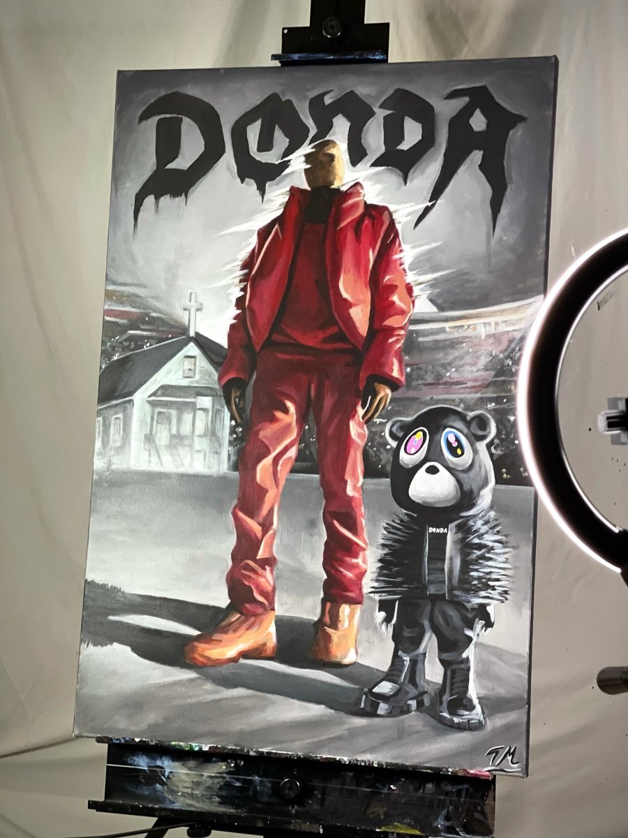 Kxnye DXNDA - Original Painting - Tommy Manning Art