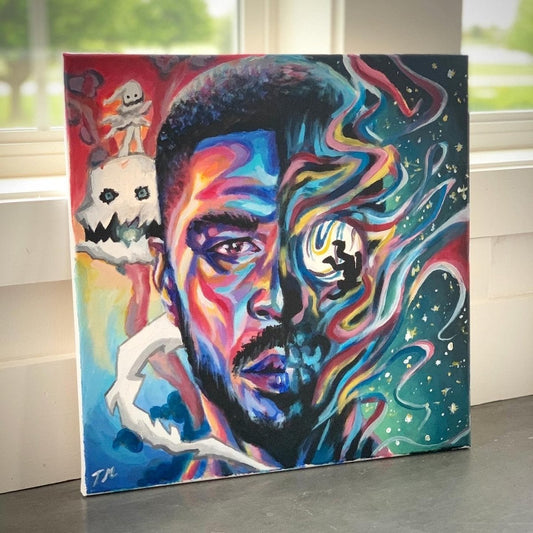 Cudi - Original Painting - Tommy Manning Art