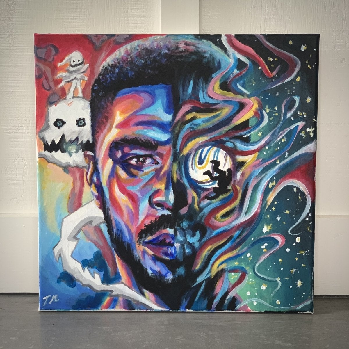 Cudi - Original Painting - Tommy Manning Art