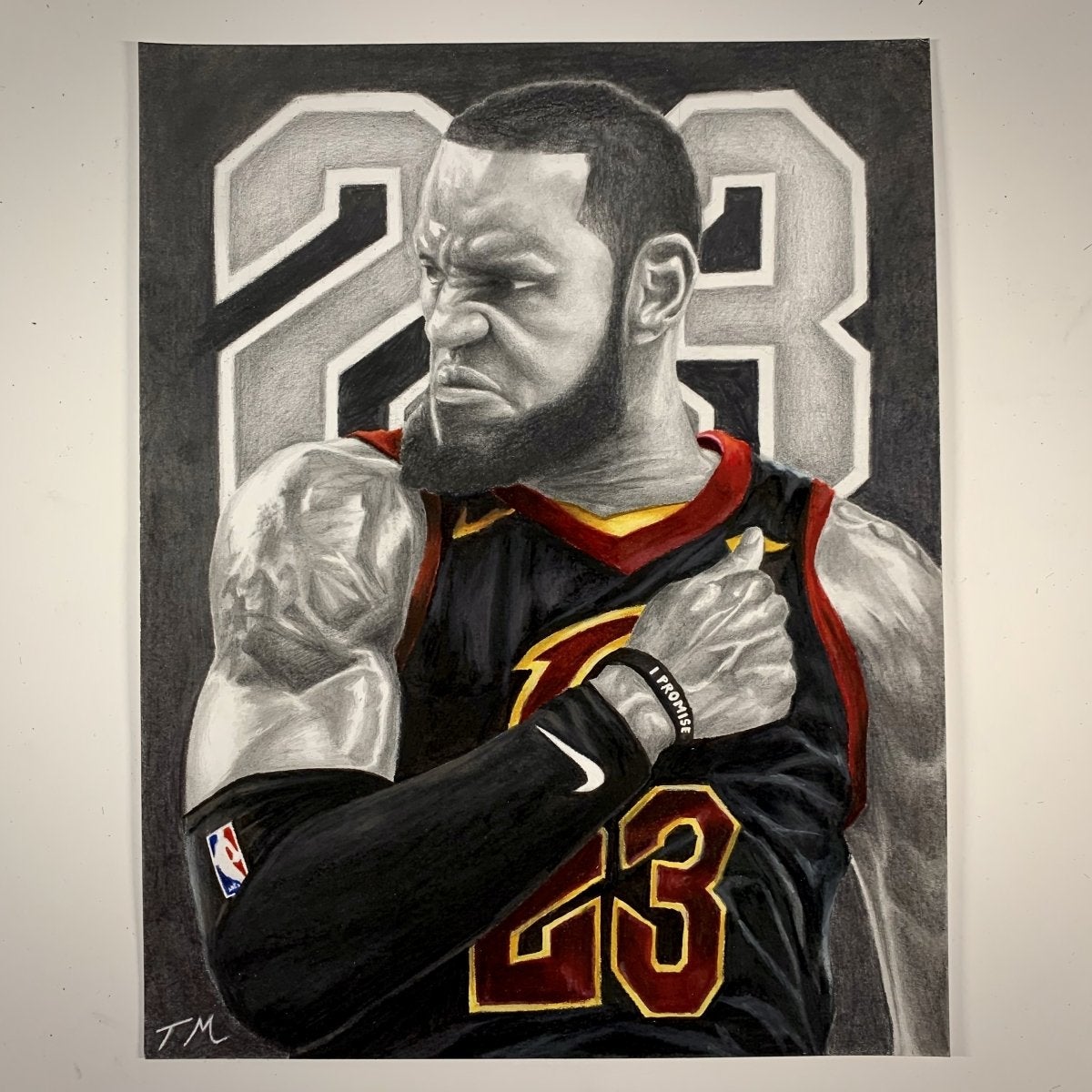 lebron james drawing pages